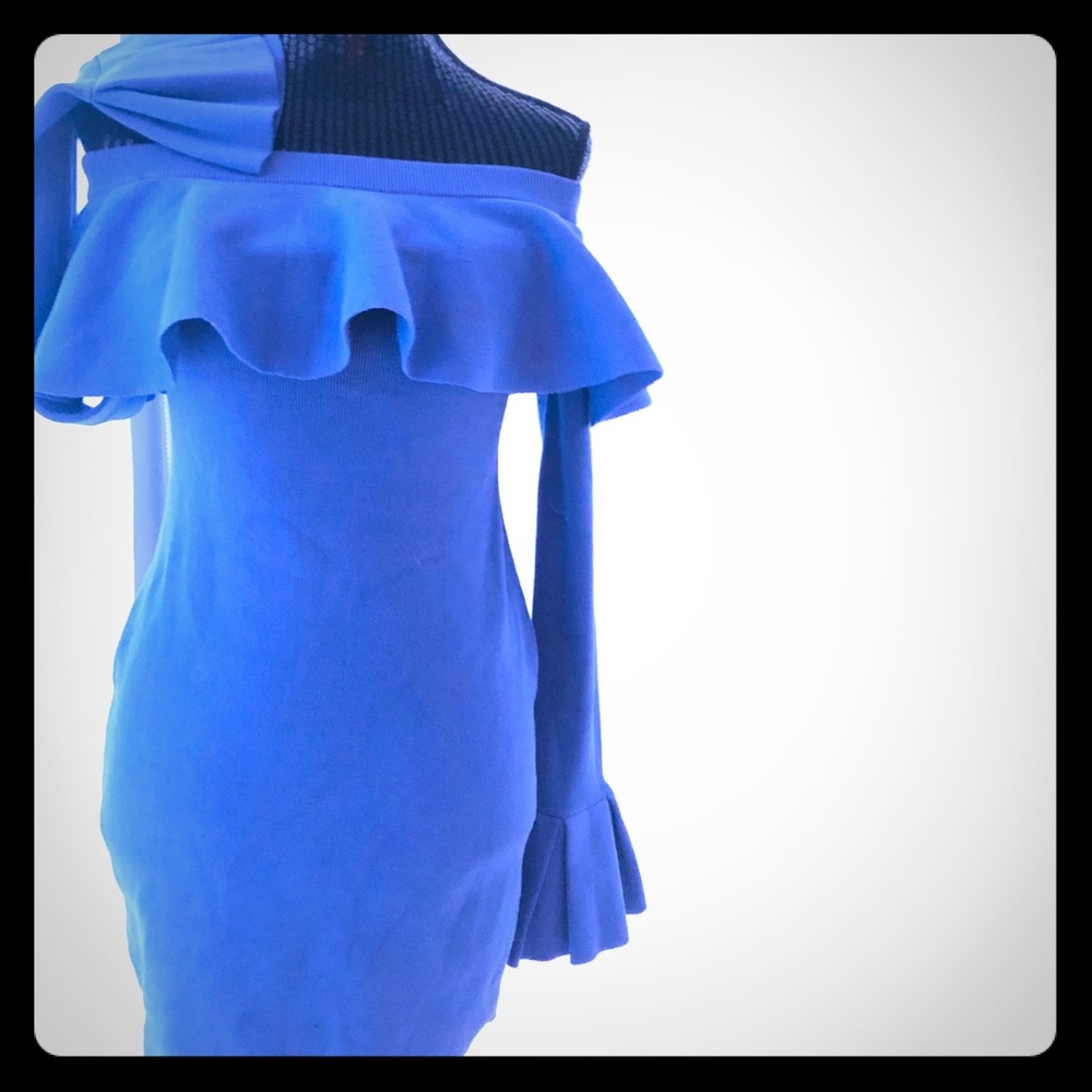 Lavender peplum top dress